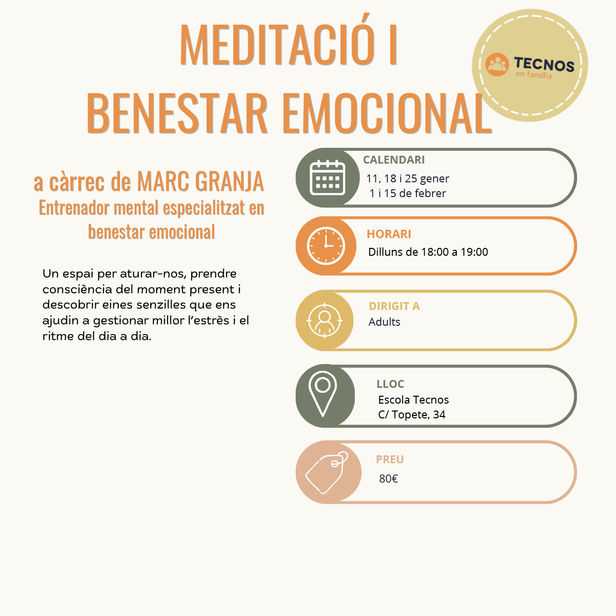 Meditació i benestar emocional