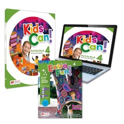 4t PRIM ANGLÈS: KIDS CAN! 4 Ab&ExtraFun ePk